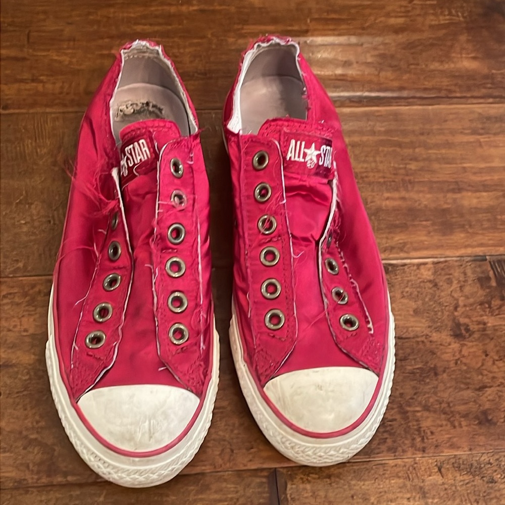 Converse Nylon Red All Star vintage